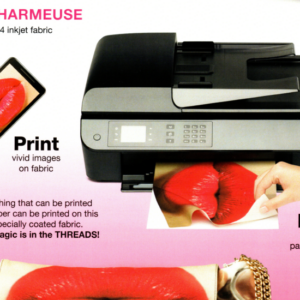 Threads-100% Silk Charmeuse 19mm A4-(6 Sheets)