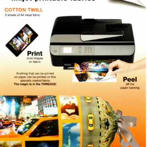 Threads Cotton Twill 7oz. A4-(18 Sheets)